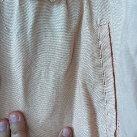 Roly Poly Peach Ruffled Snap Up Top Large - Picture 6 of 14